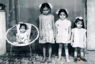 Four Beautiful Daughters From India