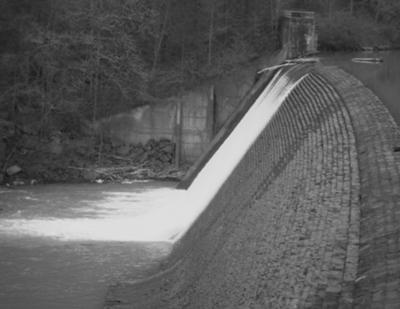 The Dam At Shores Lake