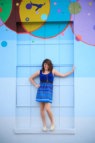 Great Color Photography Of Girl Posing In A Window