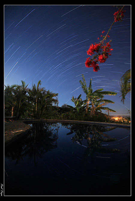 Star Trails taken by Paul Timpa - A good example of night photography using Manual Mode