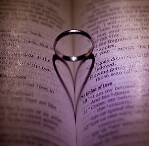 Wedding Photo Ideas - Ring In Bible