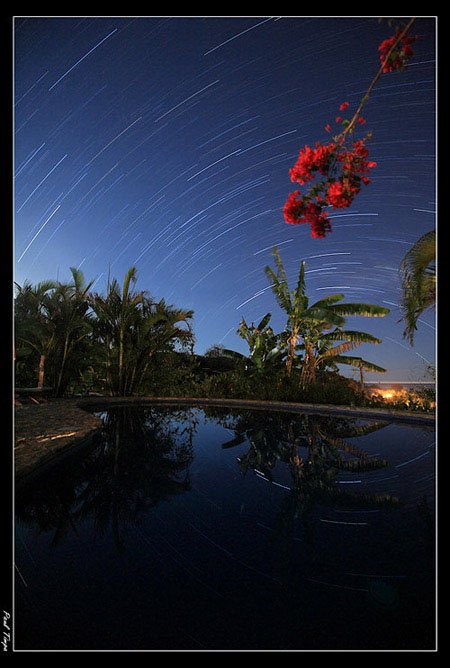 Star Trails taken by Paul Timpa - A good example of night photography using Manual Mode