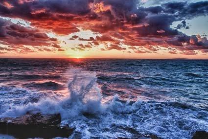 Sunset In Majorca, Spain By Andrés Nieto Porras